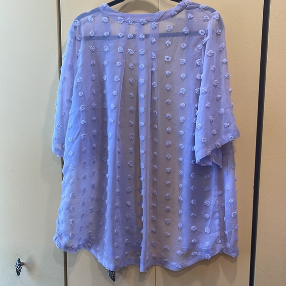 Kori America sheer Swiss dot kimono - Picture 2 of 6